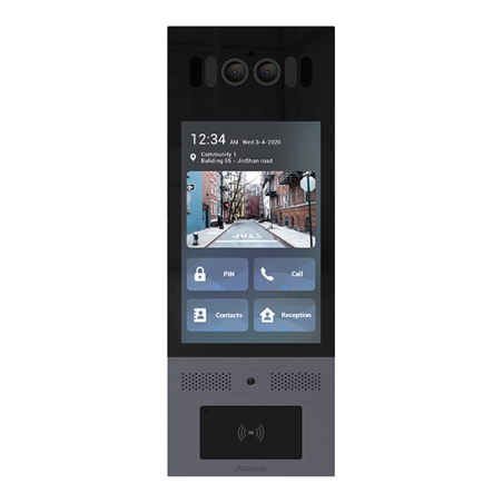 SIP ANDROID DOOR PHONE WITH FACIAL RECOGNITION
