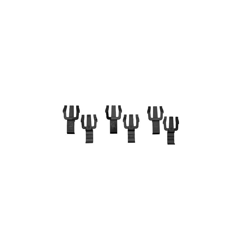 MSA FRONT BRIM HARD HAT CLIPS 3 PAIRS HMT-1 REALWEAR NAVIGATOR 500 SERIES