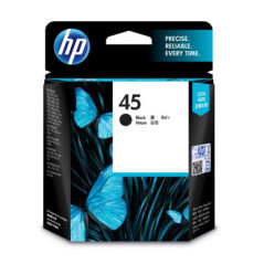 HP 45 BLACK INK 830 PAGE YIELD FOR DJ 8XX 9XX 1000 1120