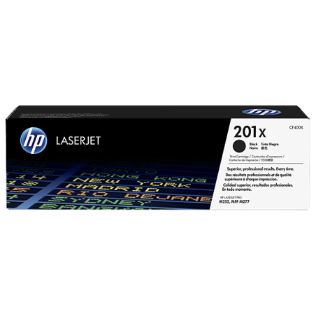 HP 201X BLACK LASERJET TONER CARTRIDGE