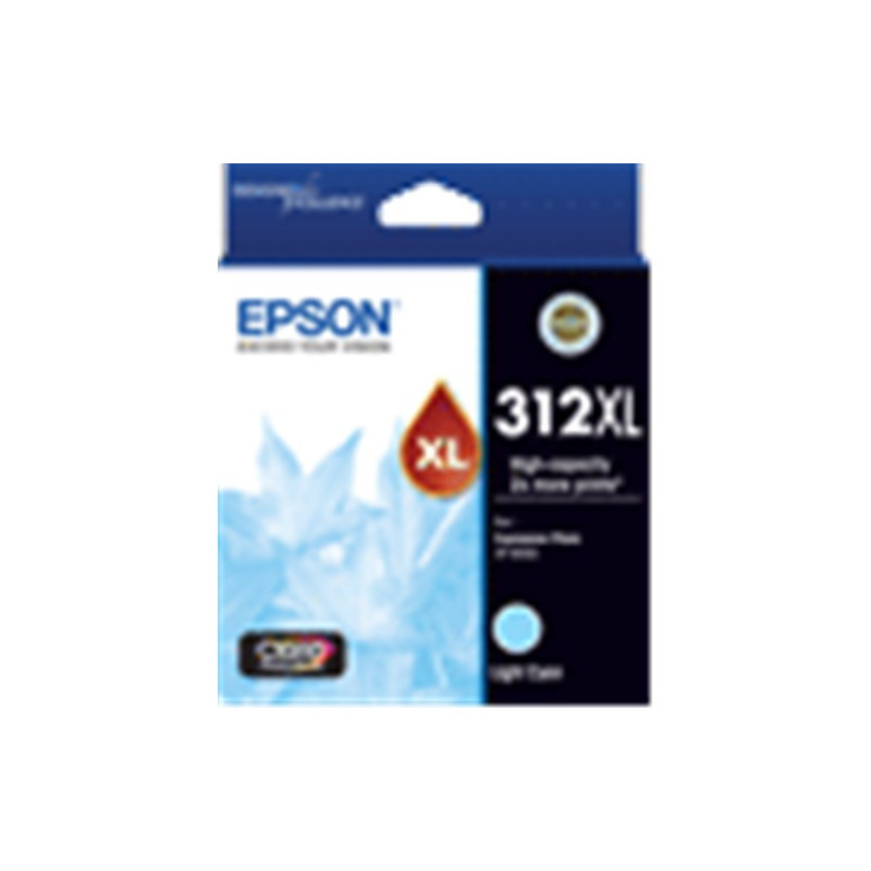EPSON 312XL LIGHT CYAN INK CLARIA PHOTO HD XP-8500