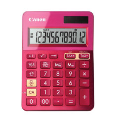 LS123KMPK METALLIC PINK 12 DIGIT DESKTOP CALCULATOR