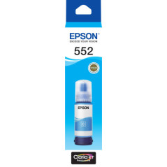 EPSON T552 - CLARIA ECOTANK - CYAN FOR ET-8500 ET-8550