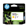 HP 915XL YELLOW ORIGINAL INK CARTRIDGE 825 PAGES