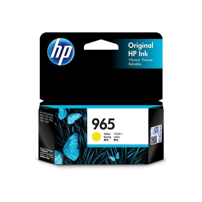 HP 965 YELLOW ORIGINAL INK CARTRIDGE 700 PAGES