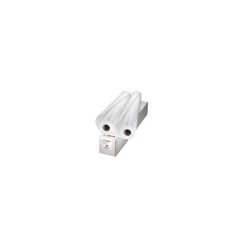 A1 CANON BOND PAPER 80GSM 610MM X 100M BOX OF 2 ROLLS FOR 24 TECHNICAL PRINTERS