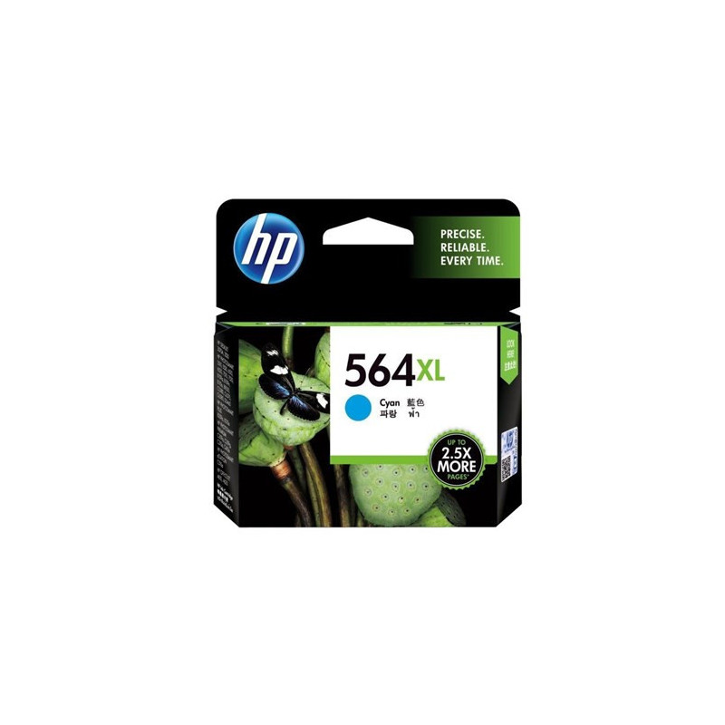 HP 564XL CYAN INK 750 PAGE YIELD FOR D5400