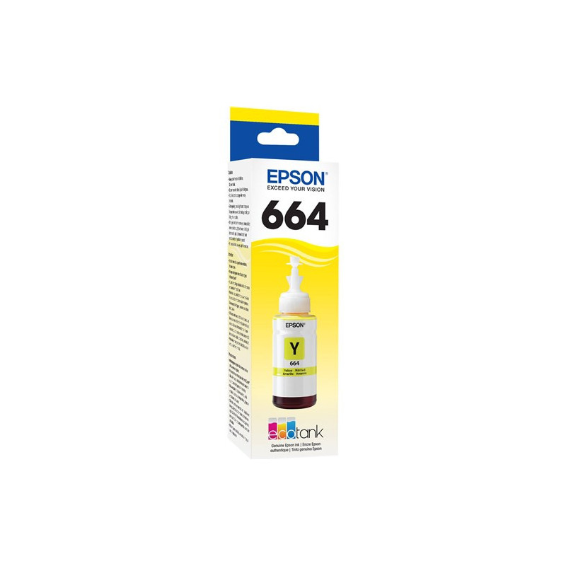 EPSON ECOTANK T664 YELLOW INK BOTTLE