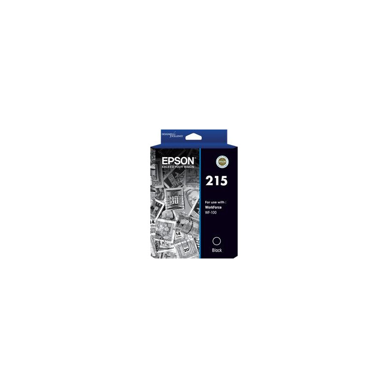 EPSON 215 PIGMENT BLACK INK FOR WORKFORCE WF-100