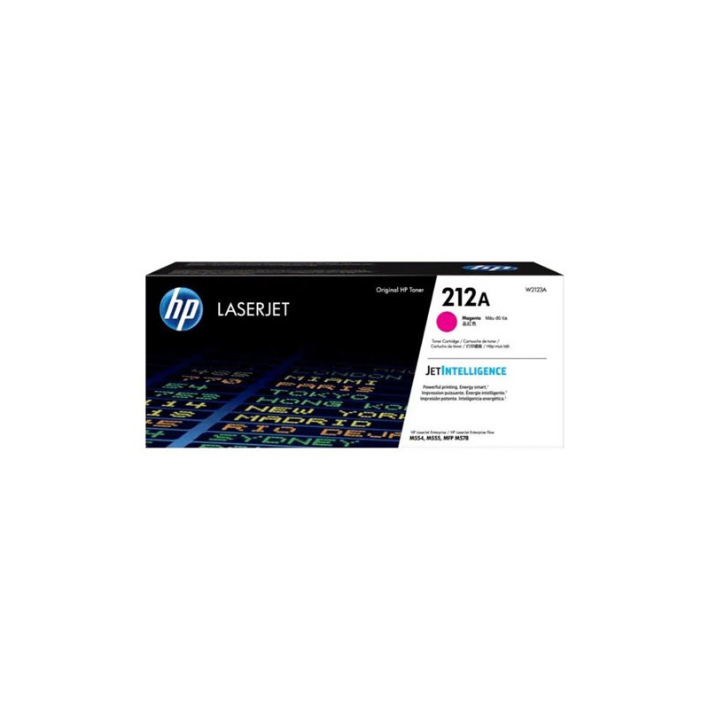 HP 212A MAGENTA ORIGINAL ORIGINAL LASERJET TONER CARTRIDGE 4500 PAGE YIELD