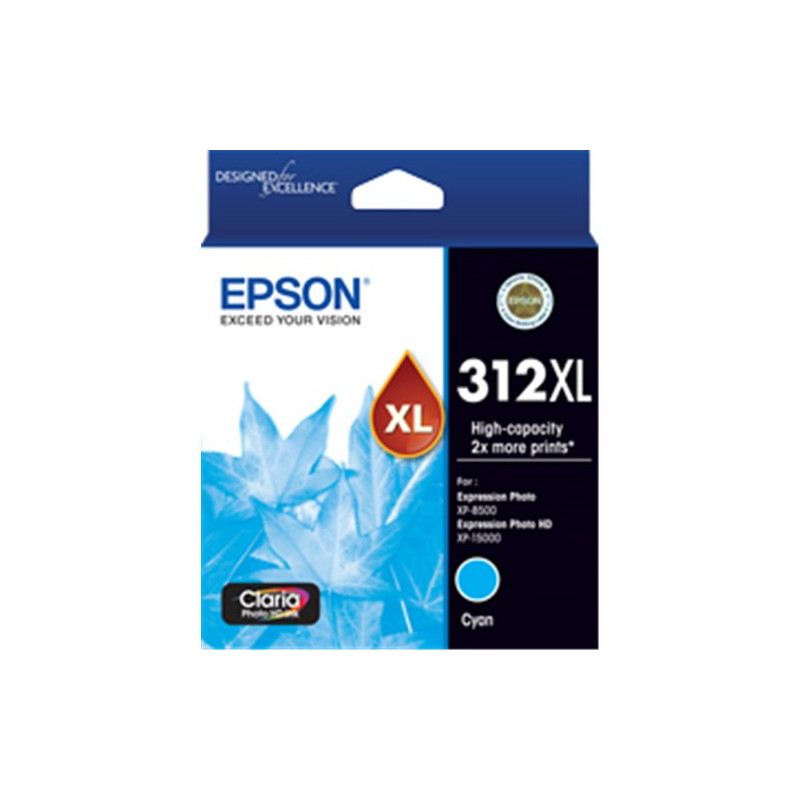 EPSON 312XL CYAN INK CLARIA PHOTO HD XP-8500 / XP-15000