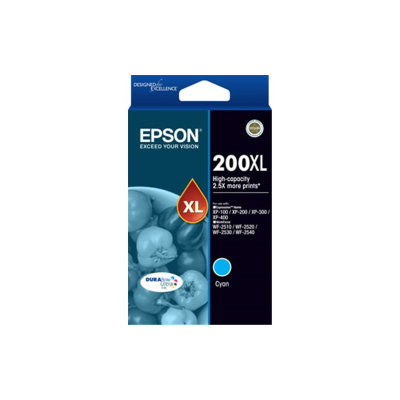 200XL HIGH CAPACITY DURABRITE ULTRA CYAN INK CARTRIDGE FOR XP-200 300 400