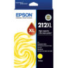 EPSON 212XL YELLOW INK FOR XP-4100 XP-3105 XP-3100 XP- 2100 WF-2850 WF-2830 WF-2810