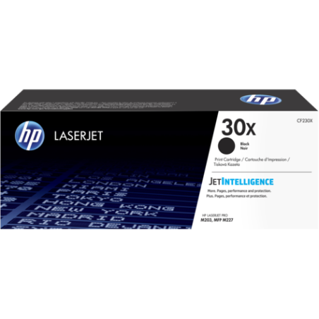HP 30X BLACK LASERJET TONER CARTRIDGE 3.5K FOR LJ PRO M203 M227