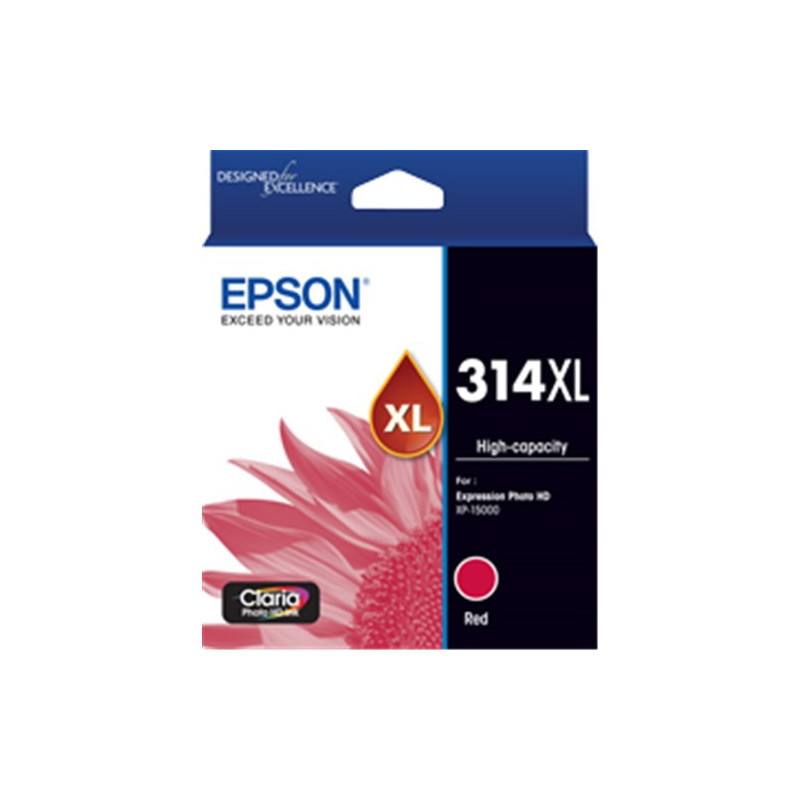 EPSON 314XL RED INK CLARIA PHOTO HD FOR EXPRESSION PHOTO XP-15000