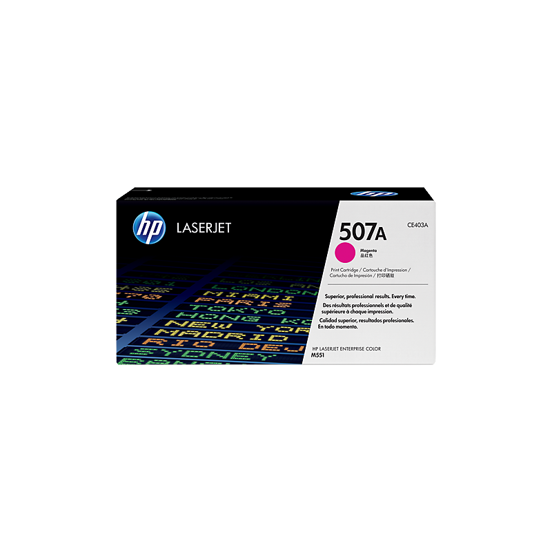 HP 507A MAGENTA TONER 6000 PAGE YIELD FOR M551
