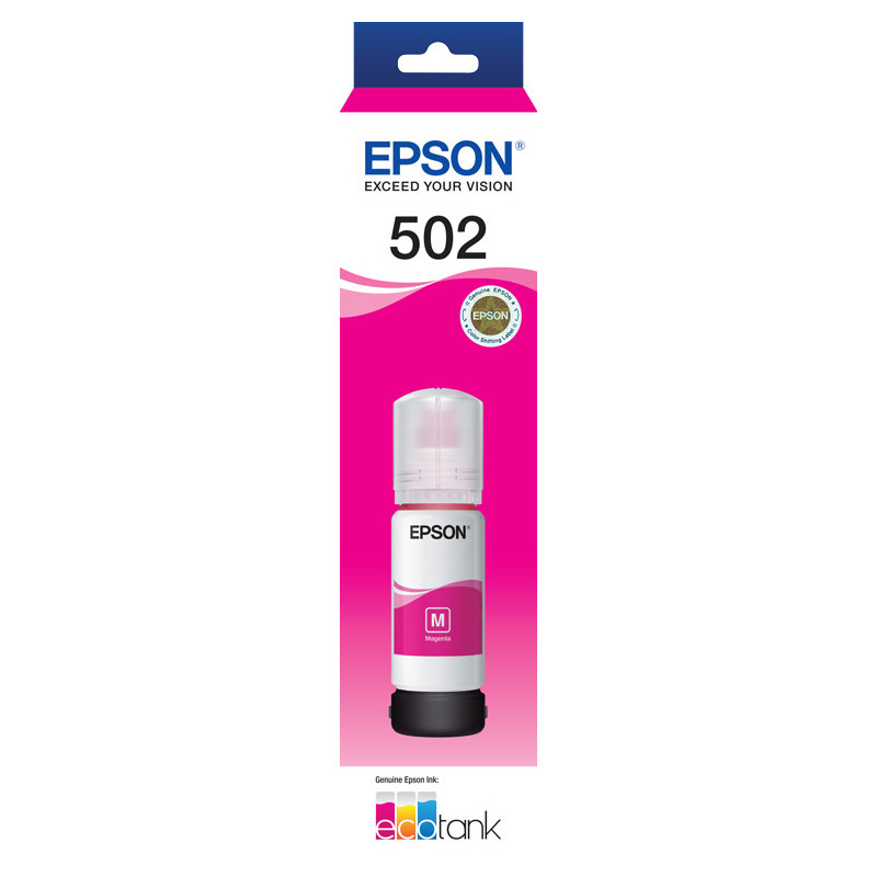 EPSON ECOTANK T502 MAGENTA INK BOTTLE ECO TANK ET-2700 ET-2750 ET-3700 ET-4750