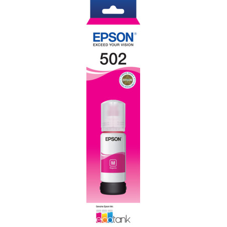 EPSON ECOTANK T502 MAGENTA INK BOTTLE ECO TANK ET-2700 ET-2750 ET-3700 ET-4750