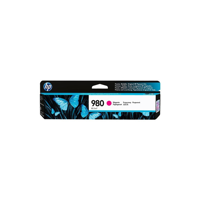 HP 980 D8J08A MAGENTA INK CART 6.6K PAGES