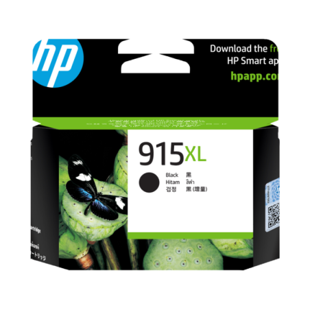 HP 915XL BLACK ORIGINAL INK CARTRIDGE 825 PAGES
