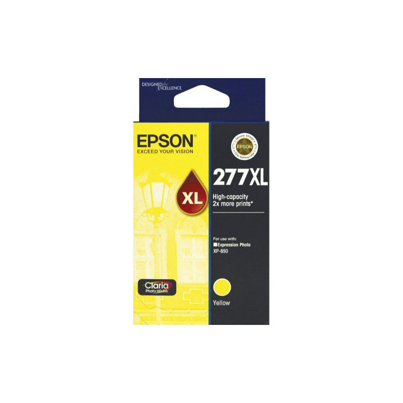 277XL CLARIA PHOTO HD YELLOW INK HIGH CAPACITY FOR XP-850