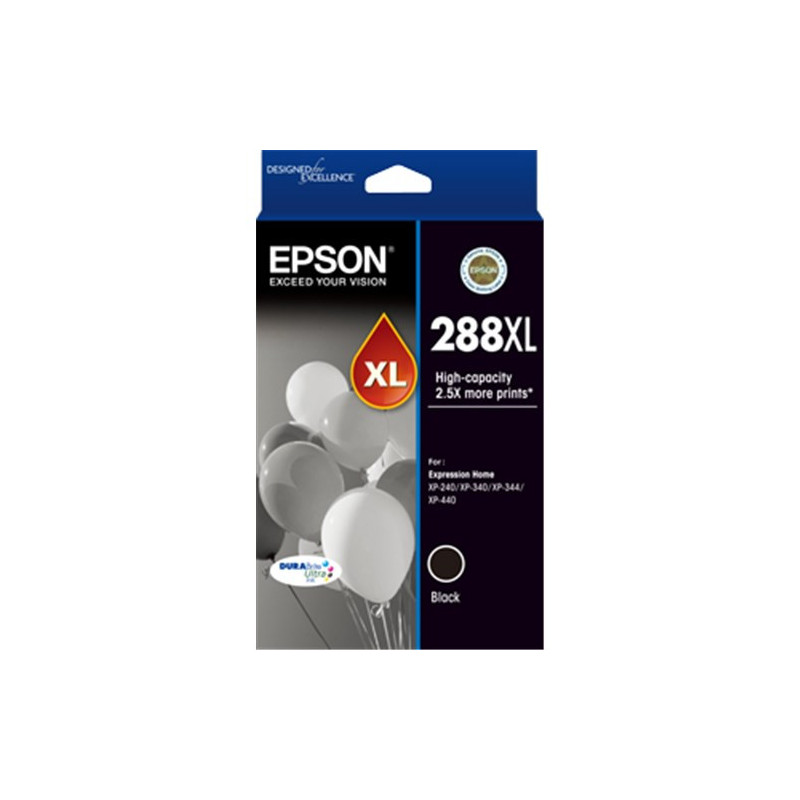 EPSON 288XL BLACK DURABRITE INK XP-240 / XP-340 / XP-344 / XP-440
