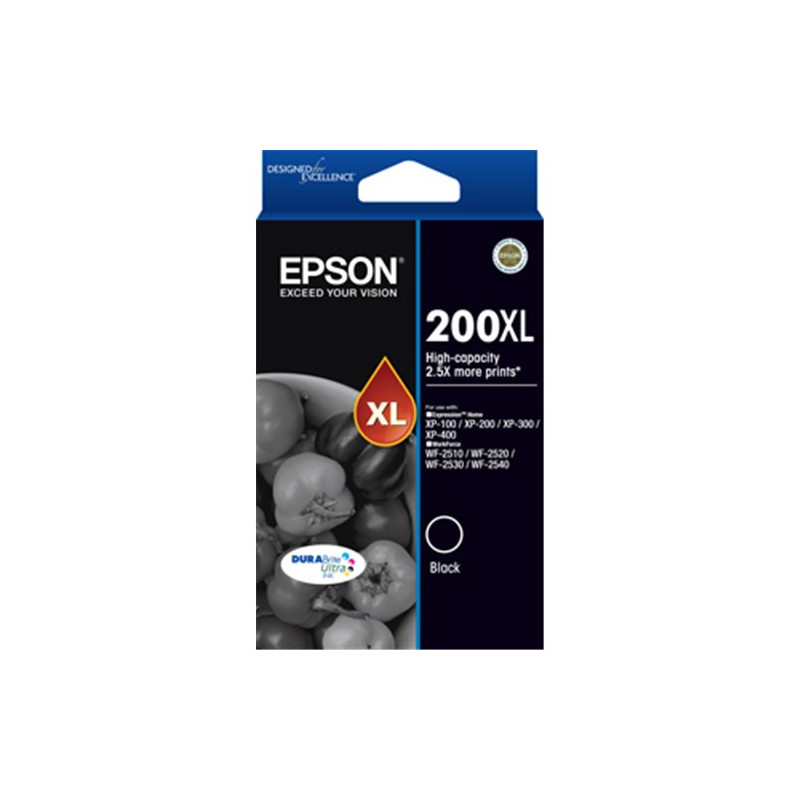 200XL HIGH CAPACITY DURABRITE ULTRA BLACK INK CARTRIDGE FOR XP-200 300 400