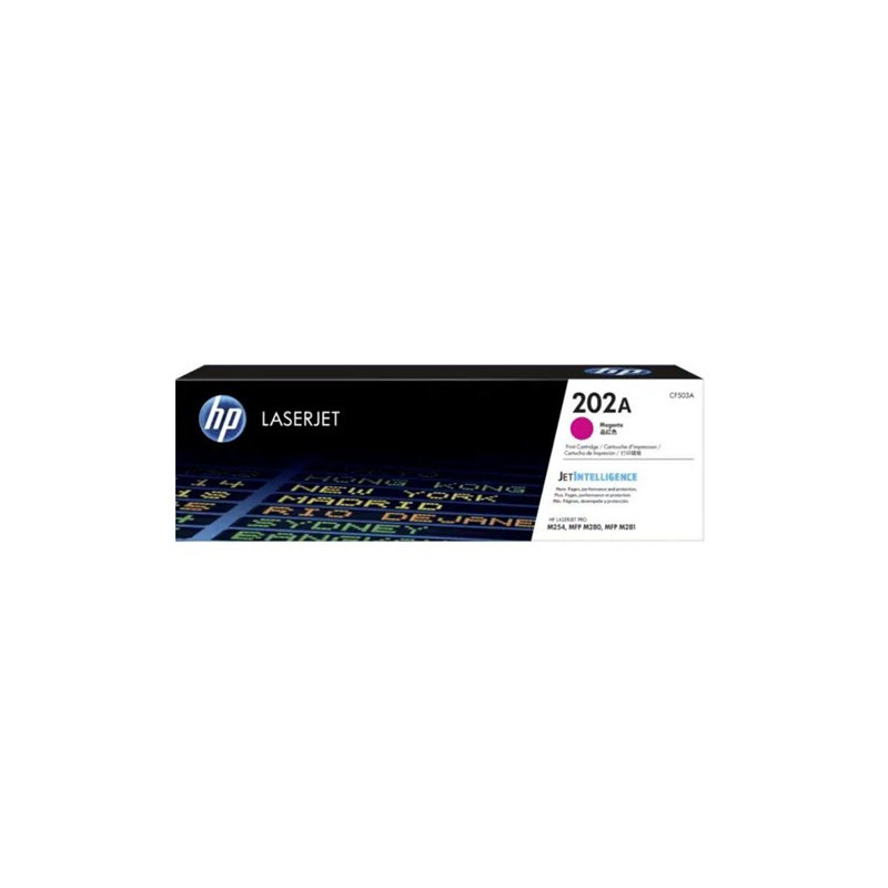 HP 202A MAGENTA LASERJET TONER 1.3K FOR M254DW M254NW M280NW M281FDN M281FDW