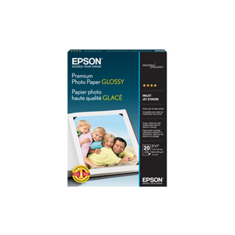 PREMIUM GLOSSY PHOTO PAPER 5X7 QTY 20 SHEETS