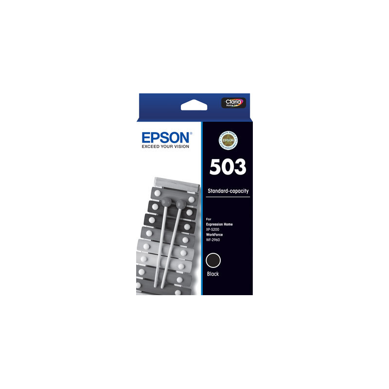 EPSON 503 STD BLACK INK XP-5200 WF-2960