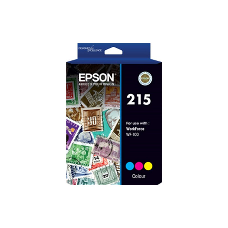 EPSON 215 PIGMENT COLOUR INK FOR WORKFORCE WF-100