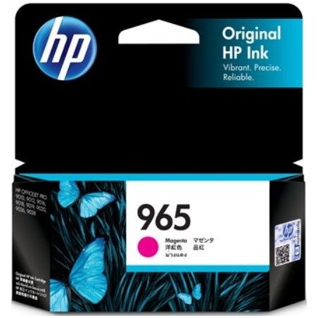 HP 965 MAGENTA ORIGINAL INK CARTRIDGE 700 PAGES