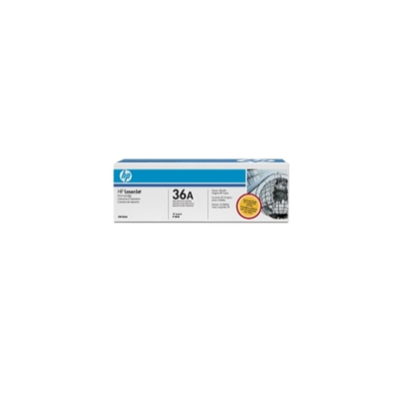 HP 36A BLACK TONER 2000 PAGE YIELD FOR LJ 1505 M1522MFP