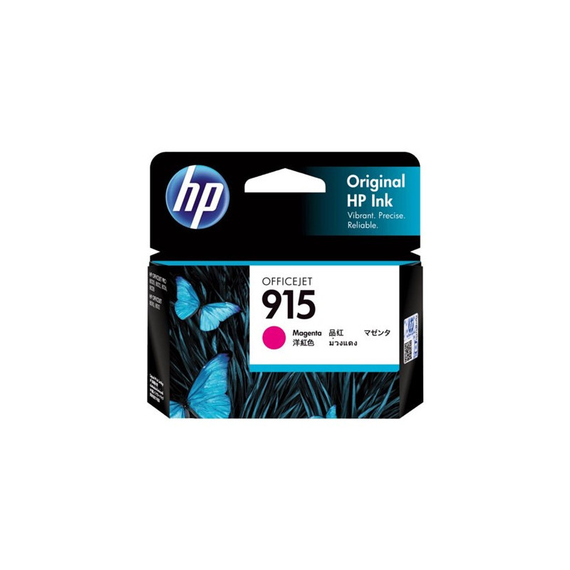 HP 915 MAGENTA ORIGINAL INK CARTRIDGE 315 PAGES