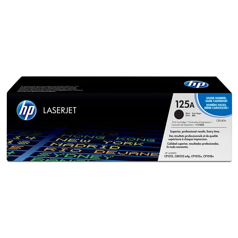 HP 125A BLACK TONER 2200 PAGE YIELD FOR CLJ CM1312 CP15XX