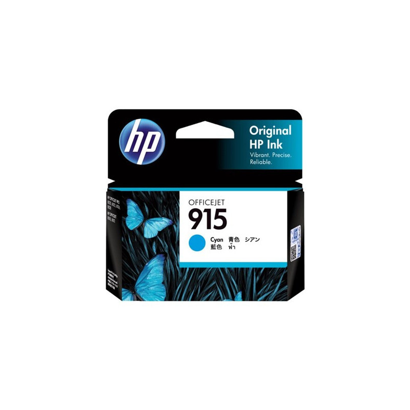 HP 915 CYAN ORIGINAL INK CARTRIDGE 315 PAGES