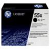 HP 55X BLACK TONER 12500 PAGE YIELD FOR LJ P3015