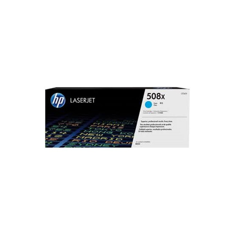 HP 508X CYAN LASERJET TONER CARTRIDGE