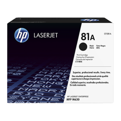 HP 81A BLACK LASERJET TONER CARTRIDGE