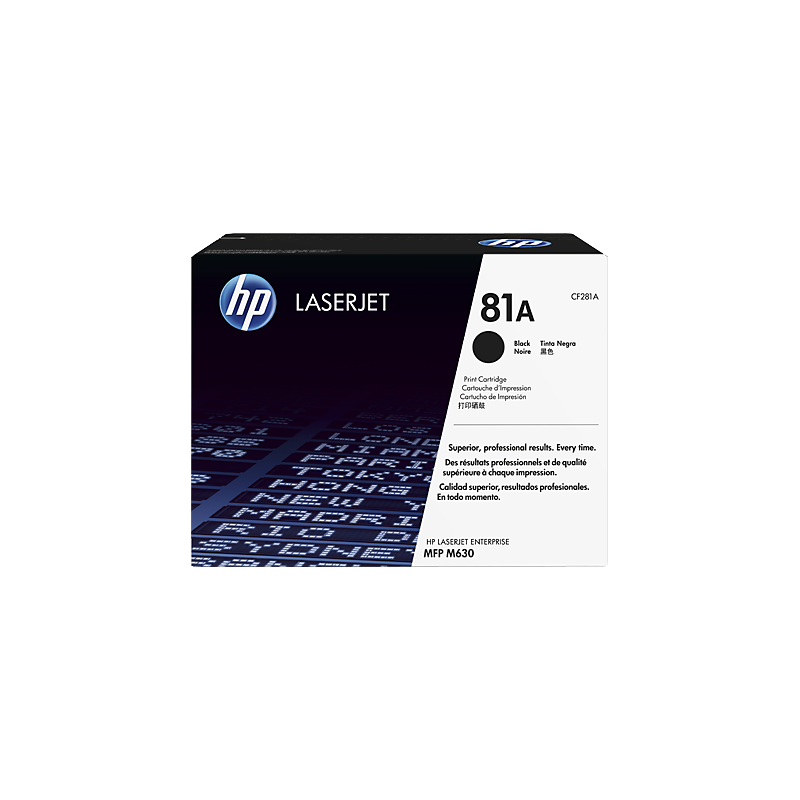 HP 81A BLACK LASERJET TONER CARTRIDGE