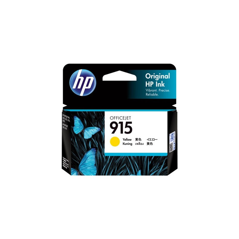 HP 915 YELLOW ORIGINAL INK CARTRIDGE 315 PAGES