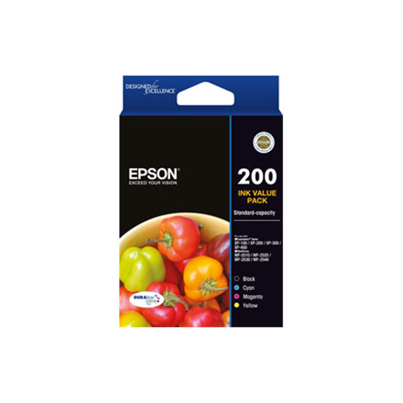200 STANDARD DURABRITE ULTRA 4 INK VALUE PACK