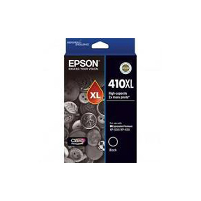 EPSON 410XL HIGH CAP CLARIA PREMIUM BLK INK CART XP-530 XP-630