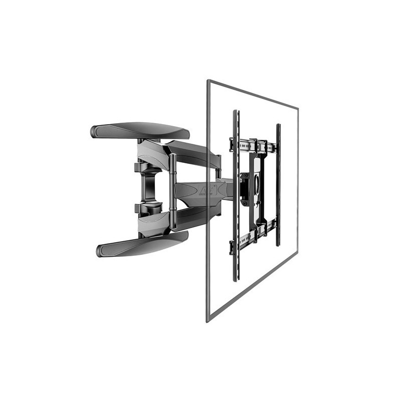 P65 HD Cantilever VESA Wall Mount Up To 68.2KG 55-85 Black Tilt 8-5