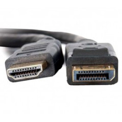 2m Display Port to HDMI Cable