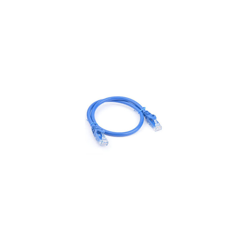 8WR CAB NW-CAT6A-0.50M-BLUE