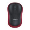 Logitech M185 Wireless Mouse - Red