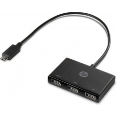 HP USB-C to 3 x USB-A Hub - Z6A00AA