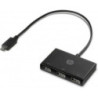 HP USB-C to 3 x USB-A Hub - Z6A00AA