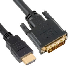 Astrotek 5m HDMI to DVI-D Adapter Converter Cable - Male to Male 30AWG Gold Plated PVC Jacket for PS4 PS3 Xbox 360 Monitor PC Co